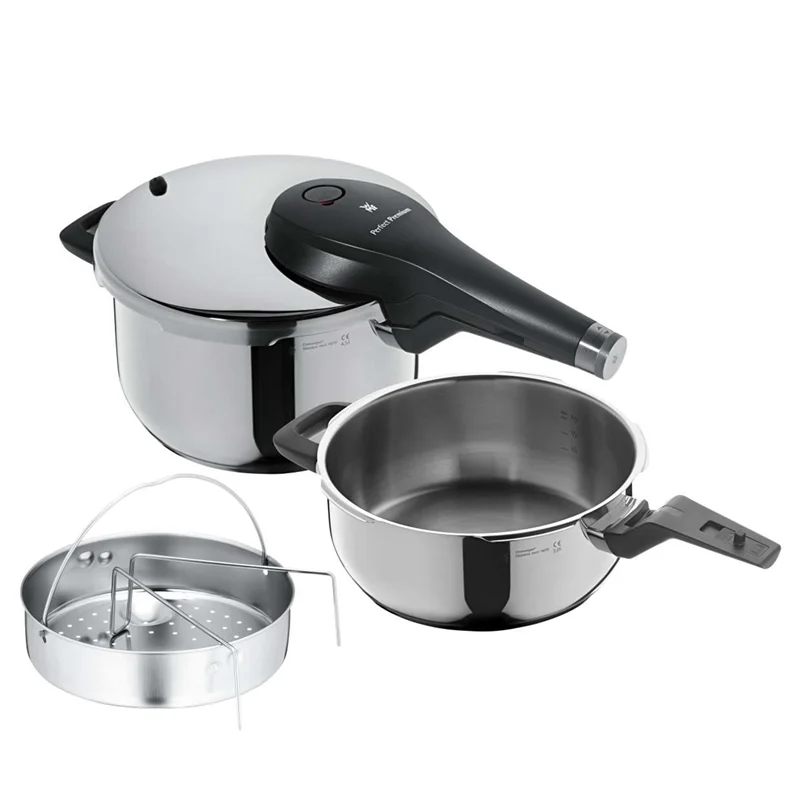 زودپز دو قلو دبلیو ام اف آلمان مدل WMF Pressure cooker Perfect Premium گنجایش3 و 4.5 لیتر