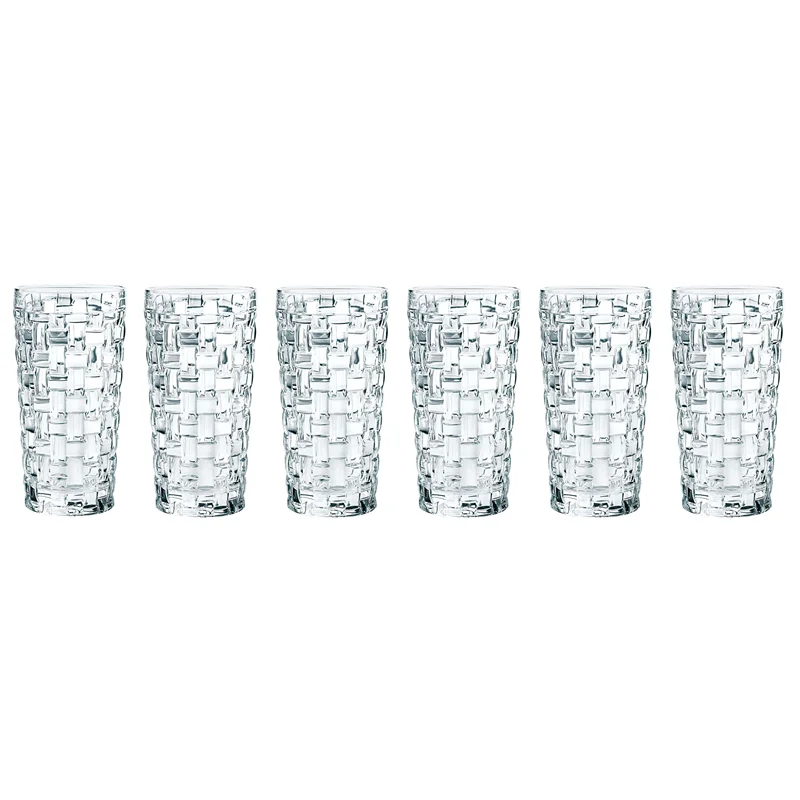 لیوان 6 پارچه ناخمن مدل Nachtmann Bossa Nova long drink glass