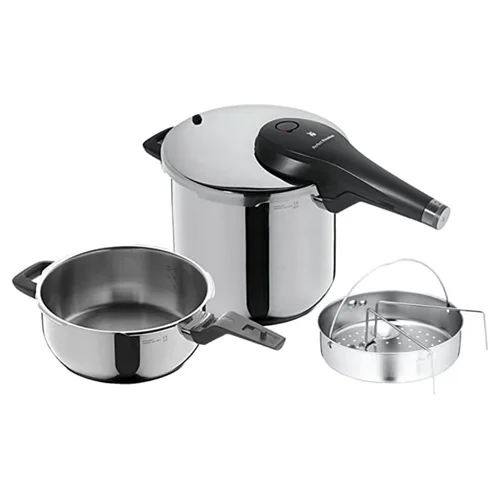 زودپز دو قلو دبلیو ام اف آلمان مدل WMF Pressure cooker Perfect Premium گنجایش3 و 6.5 لیتر