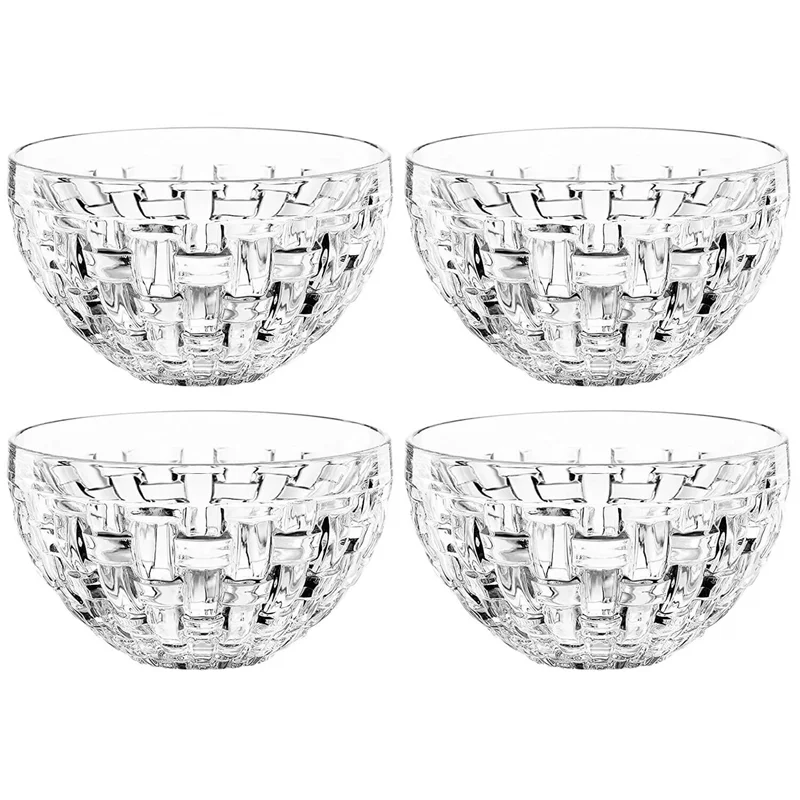 پیاله ناخمن 4 پارچه مدل Nachtmann Bossa Nova Round Crystal